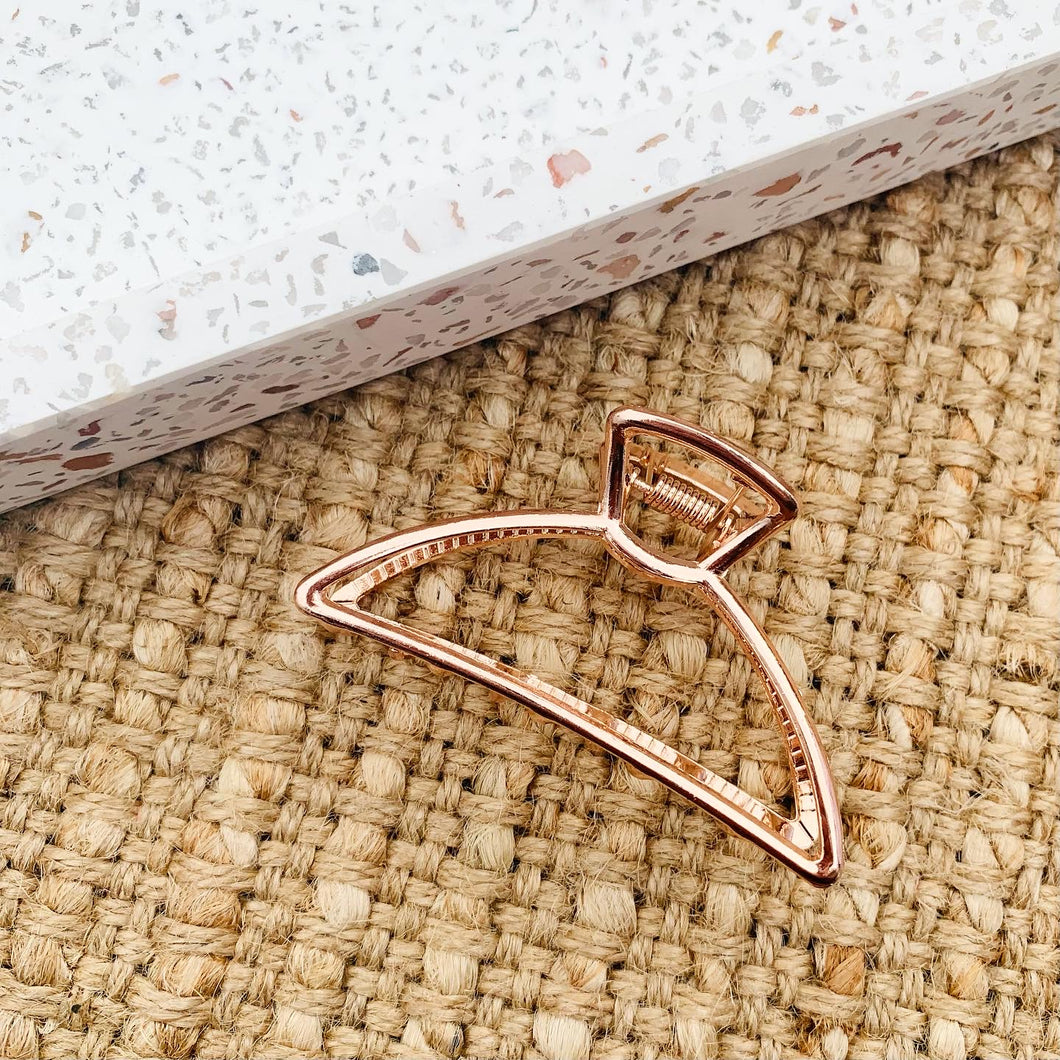 Rose Gold Claw Clip